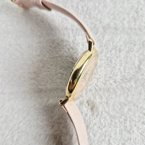 Laura Biagiotti Womens Swiss Quartz Watch Pink Leather Gold Floral 37mm Read* - Picture 13 of 16